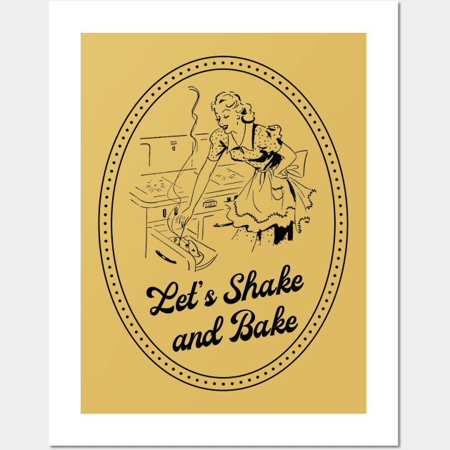 Let's Shake and Bake Wall Art by THINK. DESIGN. REPEAT.